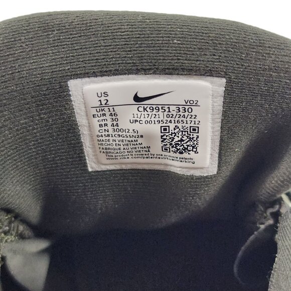 Nike Men's React SFB Carbon Size 12 Running Shoe CK9951-330 - Picture 9 of 9